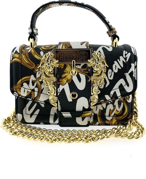 versace tas dames zwart|Tassen voor dames van Versace .